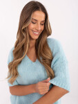 Jumper MI SW 2103.07 světle modrý jedna velikost