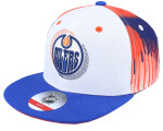 Outerstuff Dětská kšiltovka Edmonton Oilers NHL Paint Splatter Fashion Snapback