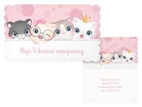 Přání k narozeninám koťátka Přání k narozeninám koťátka