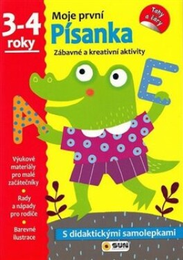 Moje první písanka 3-4 ROKY samolepky