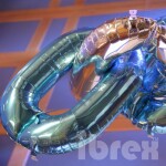 Řetězový balónek stříbrný fóliový TAKARA KOSAN Řetězový balónek stříbrný fóliový TAKARA KOSAN