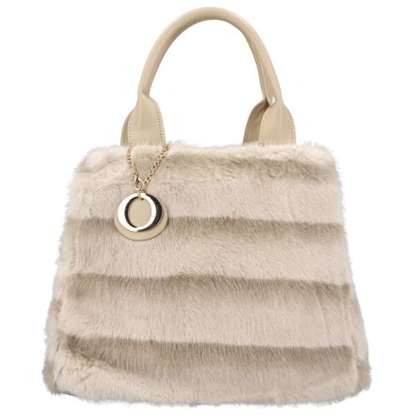 Módní dámská kabelka do ruky Máia, světle béžová