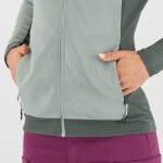 KARPOS Averau W Full-Zip Hoodie Fleece, Abyss/Urban velikost: L