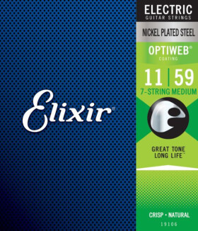 Elixir Optiweb Anti-Rust 7-String Medium