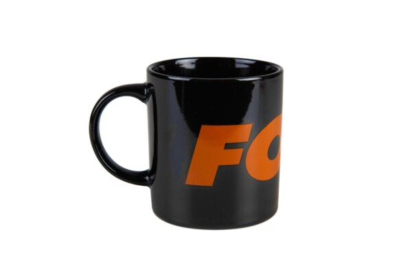 FOX Hrnek Ceramic Mug Logo Black and Orange (CCW022)