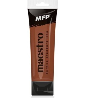 Akrylová barva Maestro 75ml - burnt sienna