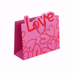 Dárková taška horizontální malá - S výsekem Love (22,9 × 9,8 × 17,8 cm) - Albi