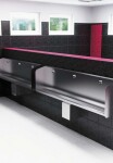 SANELA - Nerezové pisoárové žlaby Pisoárový žlab s elektronikou, délka 1800 mm, napájení ze sítě, nerez SLPN 04E
