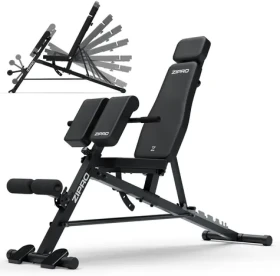 ZIPRO Core Control Posilovací lavice s pultem na biceps / Víceúčelová (5902659849229)