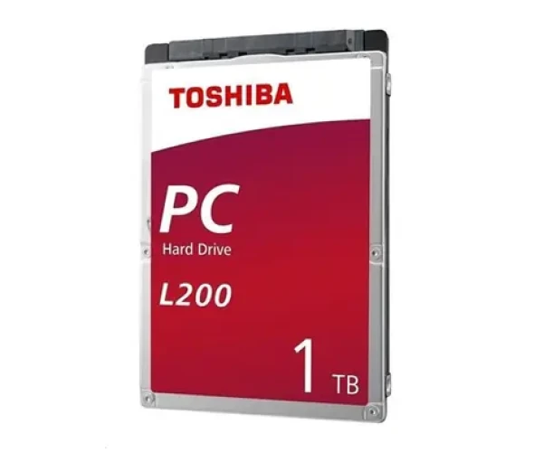 Toshiba L200 1TB / 2.5 / 5 400 rpm / 128MB cache / SATA III / Interní / MTTF 600K / 2y / Bulk (HDWL110UZSVA)