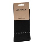 Ponožky FORCE SMACK, černé (barva černá, velikost L/XL)