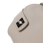 Zajímavá crossbody kabelka se zámečkem Viviana, béžová
