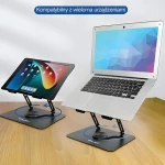 Awei X46 černá / Stojan na notebook / otočný 360° / náklon 0-80° / do 17" / nosnost 10 kg (X46)
