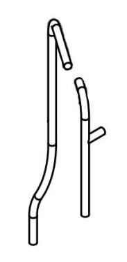 Hadice napouštění vody pro parní generátor HGP