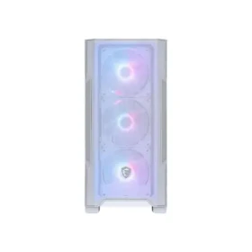 MSI MAG FORGE M100R bílá / Micro ATX / 3x USB-A / 4x 120mm / bez zdroje / průhledná bočnice (MAG FORGE M100R WHIT)