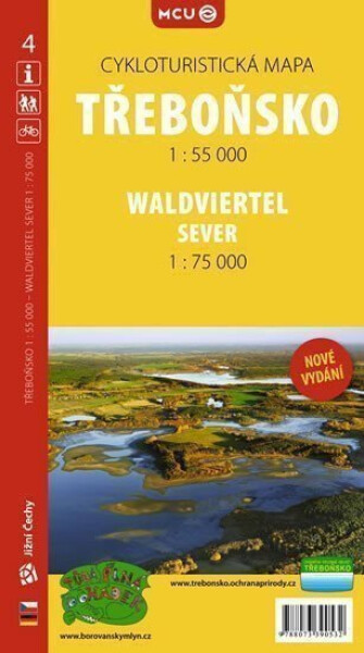 Třeboňsko - cykloturistická mapa č. 4 /1:55 000