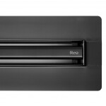 REA - Odtokový žlab Neox Slim pro black 70 REA-G2709