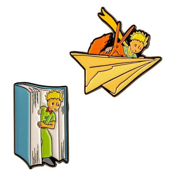 Malý princ Set odznáčků - Enchanted Storybook (2 ks)