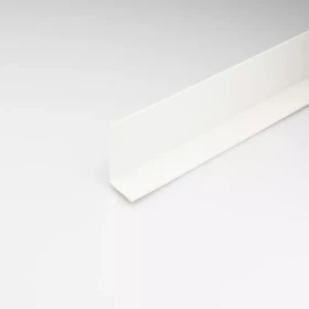 Rohový Profil PVC Bílý Satén 20x20x2000