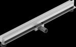 MEXEN - Flat žlab ke stěně 2v1 stěna 80 cm nerez 1030080