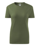 Classic New tričko dámské khaki M