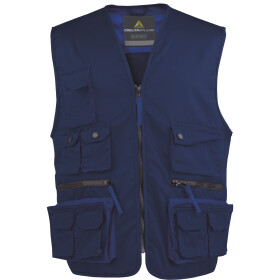 Pracovní vesta Delta Plus MACH 2 Barva: Modrá, Velikost: S (M2GILBMPT)