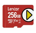 Lexar PLAY microSDXC 256GB / čtení: 150MBs / UHS-I U3 / A1 / Class 10 (LMSPLAY256G-BNNNG)