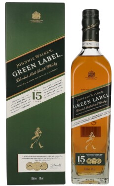 Johnnie Walker Green Label Whisky 15y 43% 0,7 l (tuba)