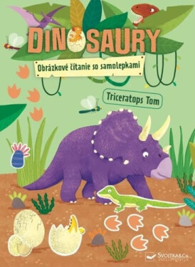 Dinosaury Obrázkové čítanie so samolepkami