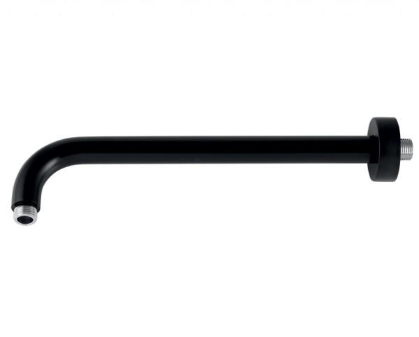 NOVASERVIS - Rameno pevné sprchy 350 mm černá RAM350,5