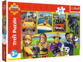 Puzzle Požárník Sam Sam přátelé MAXI