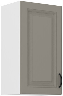Horní skříňka Stilo 45 G-72 1F Barva korpusu: Bílá, Barva dvířek: Clay Grey