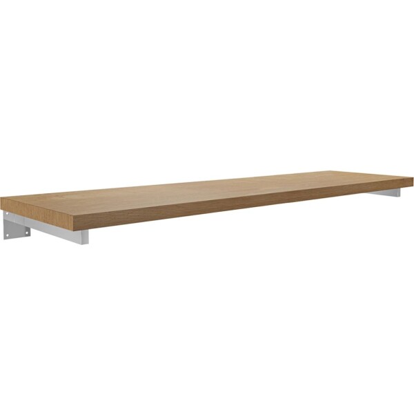 CERANO Deska pod umyvadlo Navira Pro + 2 skryté konzole - dub medový - 120x46x3,6 cm