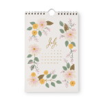 Rifle Paper Co. Nástěnný kalendář Strawberry Fields 2026, multi barva, papír