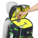 Školní aktovka Step by Step GIANT, Black Cat Chiko - 5 dílný set, AGR certifikát