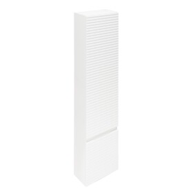 Koupelnová skříňka vysoká Naturel Savona 40,2x157x21,7 cm bílá lesk SAVONAV40BI SAVONAV40BI
