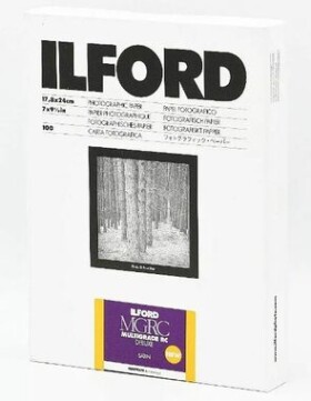 Ilford MG RC DL 25M / 50 listů / 24 x 30.5 cm / černobílý fotografický papír / saténový (HAR1180541)