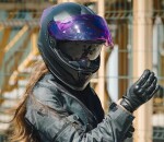 Helma na motocykl Nexx Y.100R Subsonic pink MT - M / černá