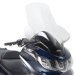 D5604St plexi čiré Piaggio X10 125-350-500 (12-16), vxš855x690 mm