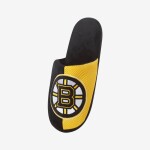 FOCO Pánské pantofle Boston Bruins Team Logo Staycation Slipper Velikost: EU