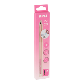 APLI nekonečná tužka Nordik, HB, růžová