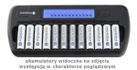 EverActive NC-1200 / Nabíječka baterií / až 12 baterii AAA nebo AA / LCD (NC-1200)