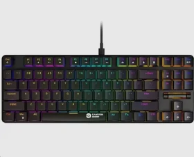CANYON CND-SKB50-CS / Herní drátová klávesnice / mechanická / RGB / 87 kláves / CZ/SK layout (CND-SKB50-CS)