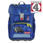 Školní aktovka Step by Step CLOUD, Police Truck Charly - 5 dílný set, AGR certifikát