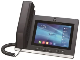Planet ICF-2000 černá / SIP videotelefon / 7" LCD / Android 9.0 / PoE / WiFi / H.264 (ICF-2000)