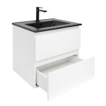 Koupelnová skříňka s umyvadlem SAT B-Way 59x50x45 cm bílá lesk BWAY260WU4B2B BWAY260WU4B2B