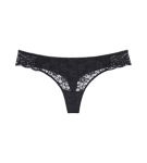 Dámská tanga Amourette Hipster String BLACK černé 0004 TRIUMPH BLACK