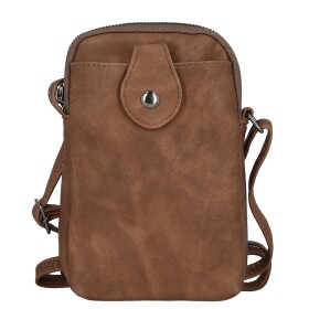 Menší dámská crossbody kapsa Lóra, hnědá
