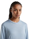 Unisex merino triko dlouhý rukáv ICEBREAKER Unisex 150 LS Tee, Zinc Blue velikost: M