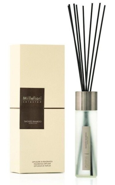 Millefiori Selected Smoked Bamboo / difuzér 350ml + stébla